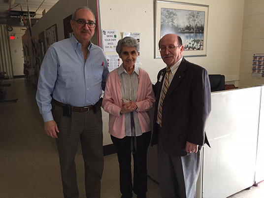 John C. Gibardi, Sister Jacinta and Councilman Frank Mazza